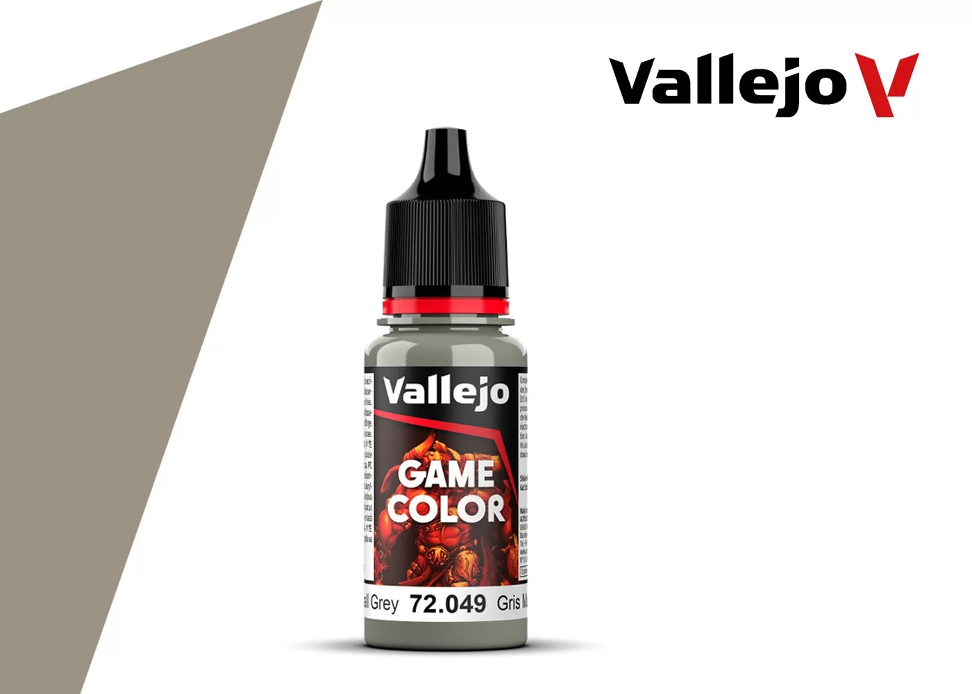 Vallejo Game Color 18ml - Stonewall Grey