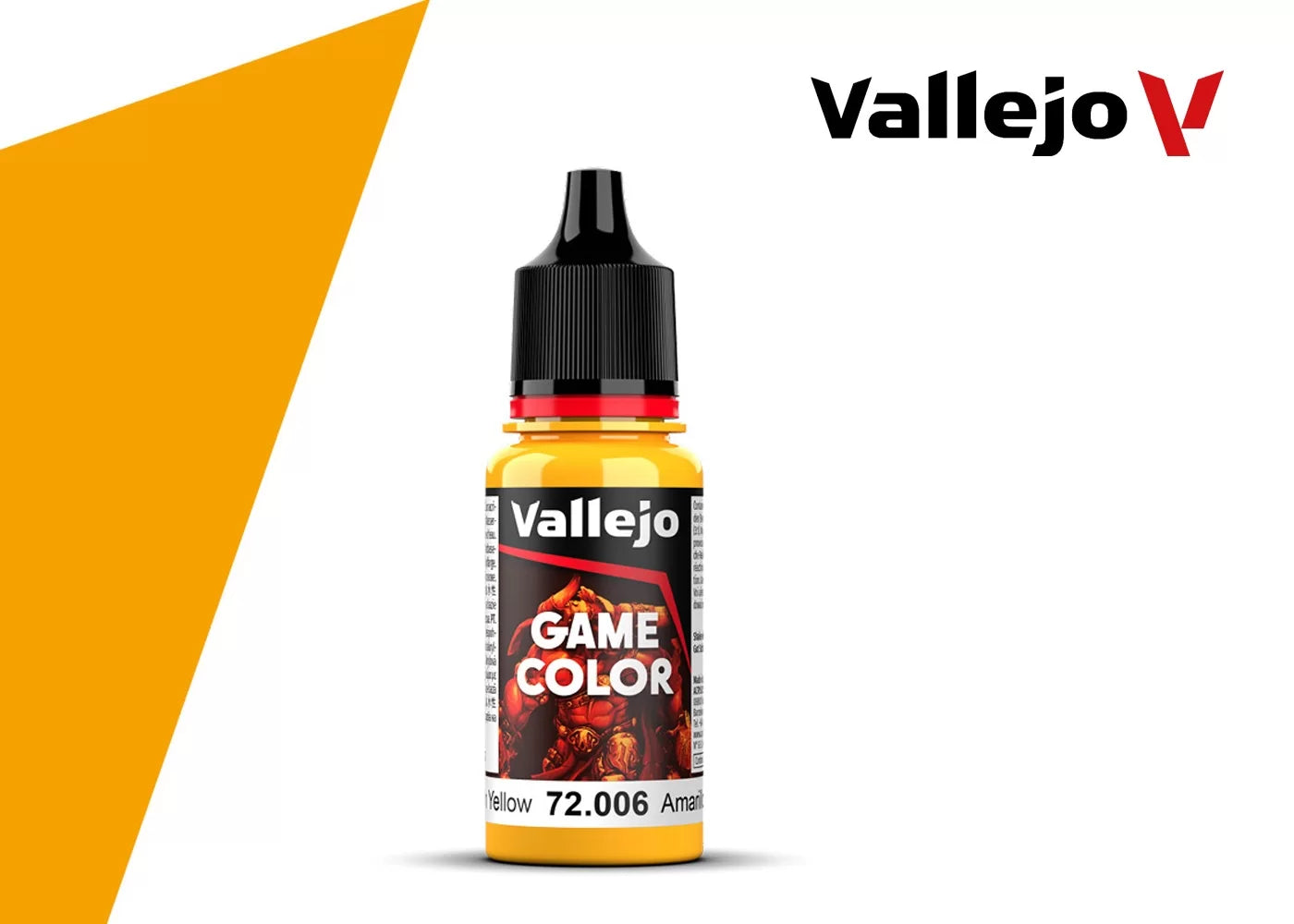 Vallejo Game Color 18ml - Sun Yellow