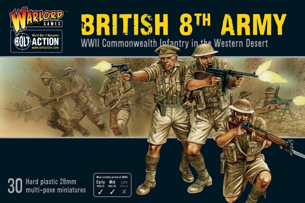 British 8th Army Platoon