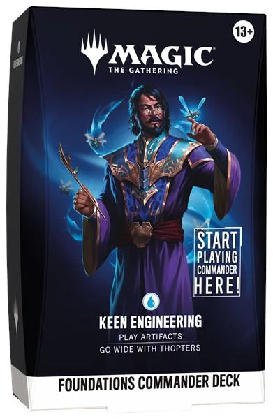 MTG Foundations: Keen Engineering Commander Deck