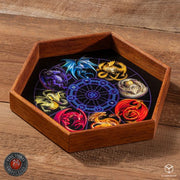 Ann Stokes Wooden Dice Tray