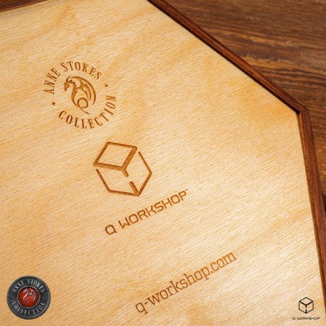 Ann Stokes Wooden Dice Tray