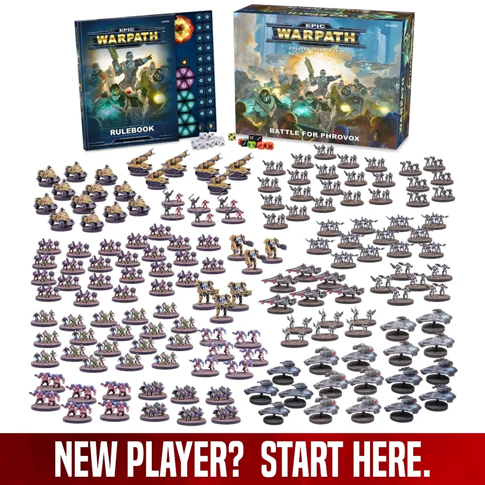 Epic Warpath: 2 player starter set (Battle for Phrovox)