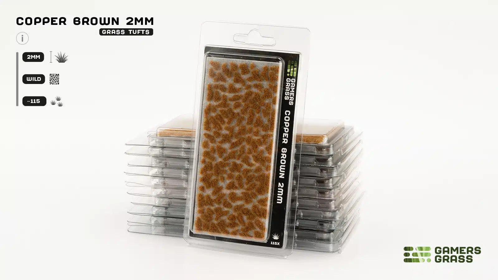 Gamer's Grass 2mm Copper Brown