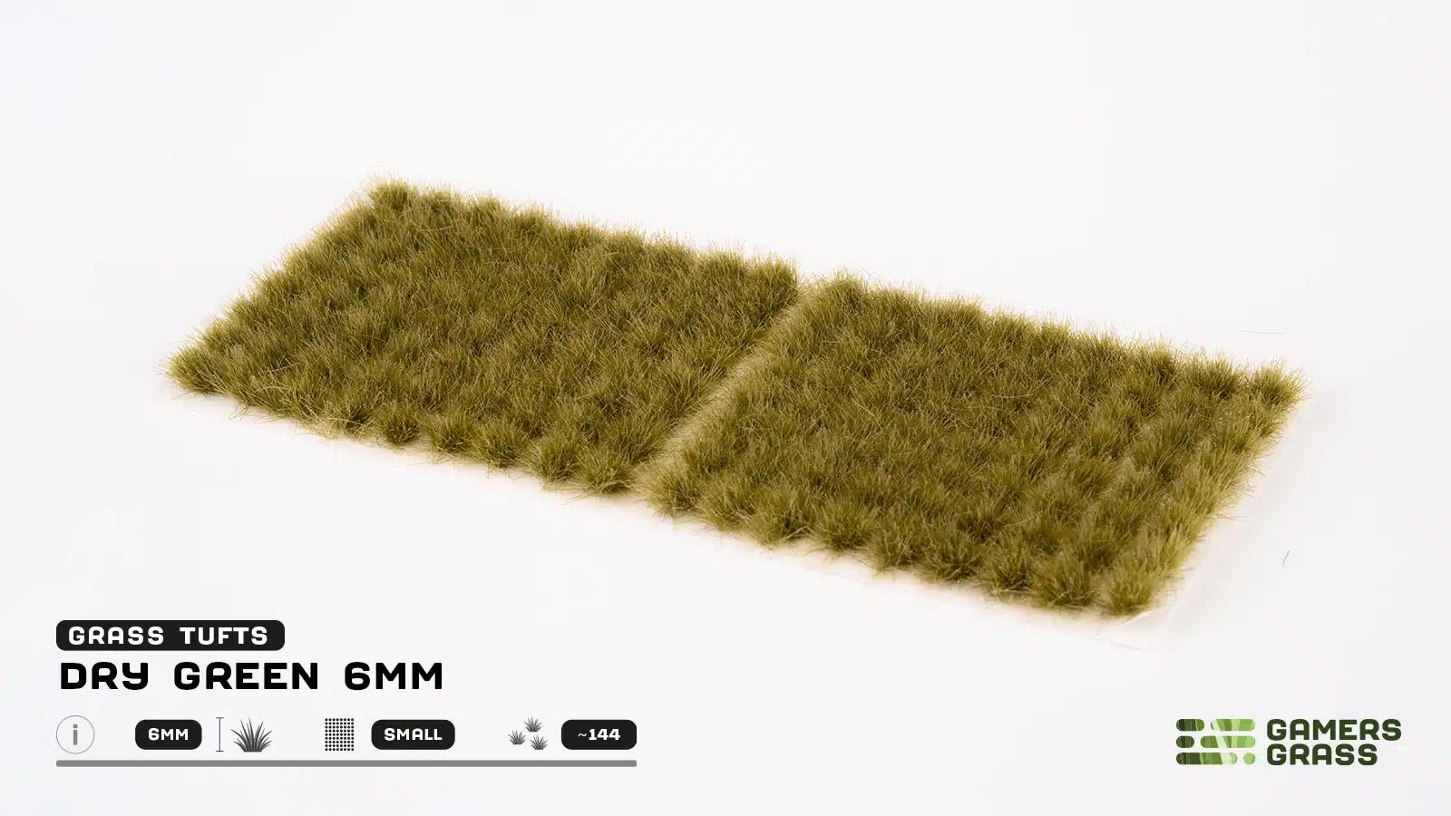 Gamer's Grass 6mm Dry Green Tufts