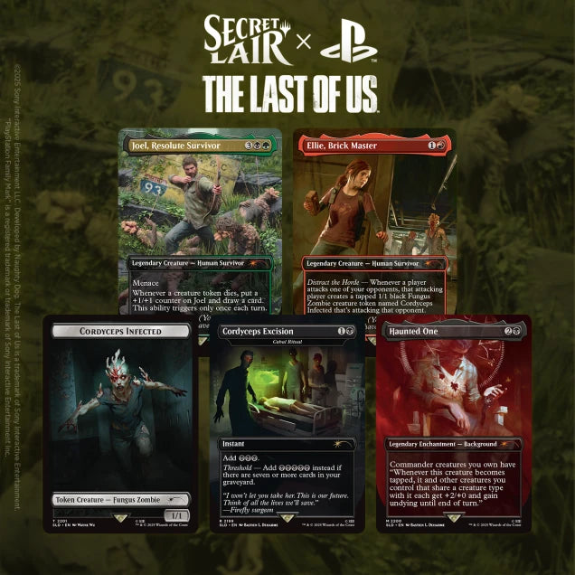MTG Secret Lair The Last Of Us Part 1