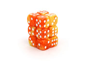Elemental Dice | Flame Orange | 12x16mm Dice Block