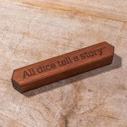 Wooden Dice Box (All Dice Tell A Story)