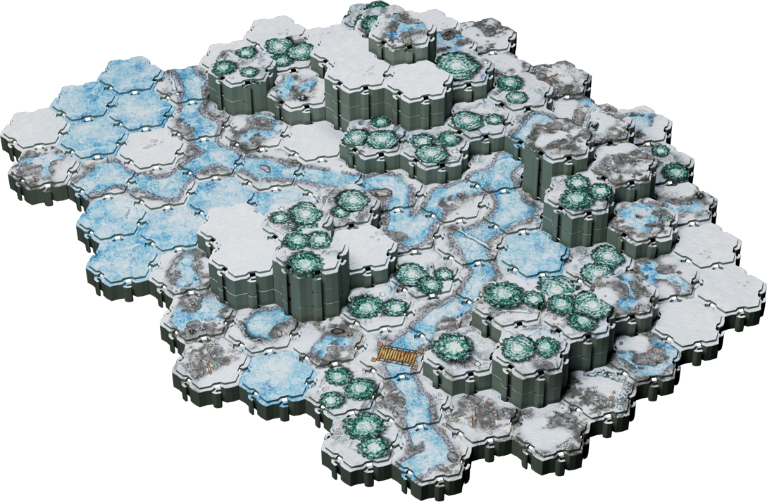 Lorescape Terrain Tiles Arctic -150