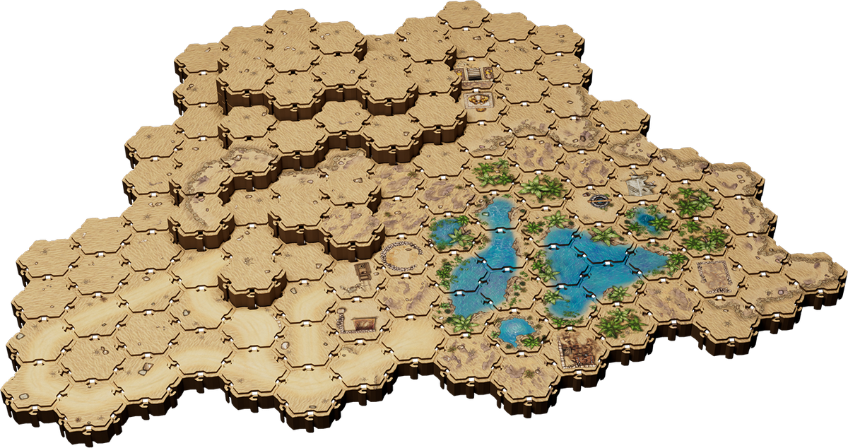 Lorescape Terrain Tiles Desert -150