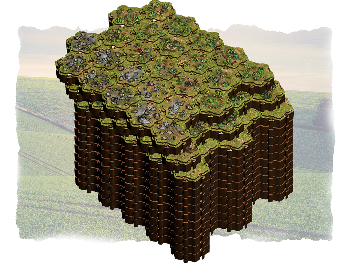 Lorescape Terrain Tiles Grassland XL -300