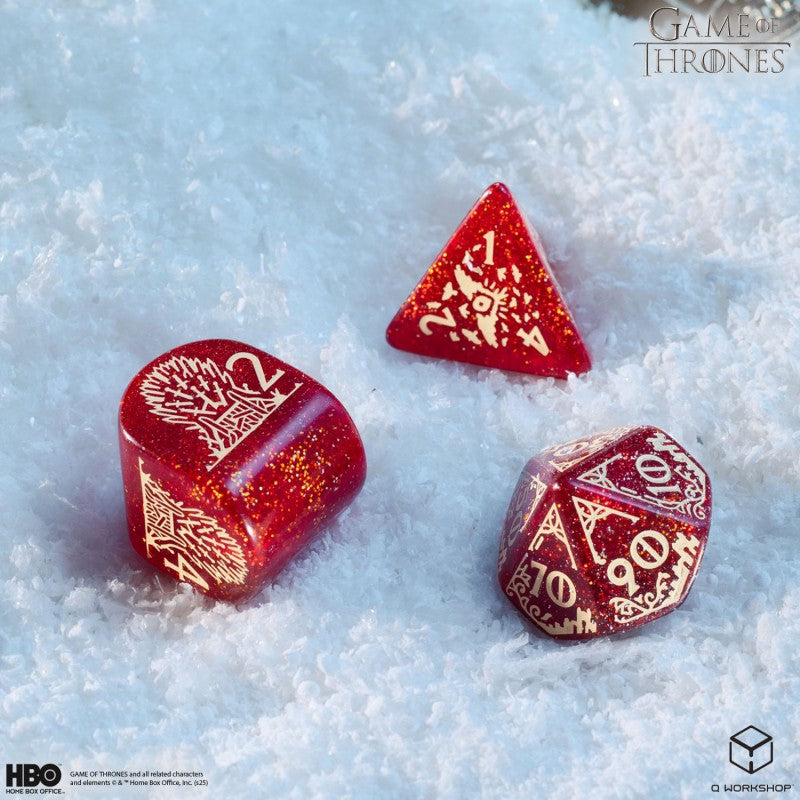 Game Of Thrones Lannister Dice Set