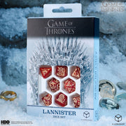 Game Of Thrones Lannister Dice Set