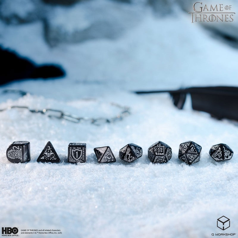 Game Of Thrones Night's Watch Dice Set