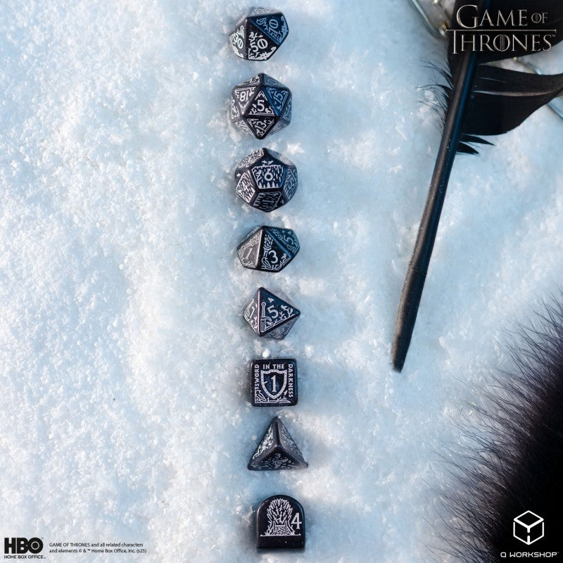 Game Of Thrones Night's Watch Dice Set