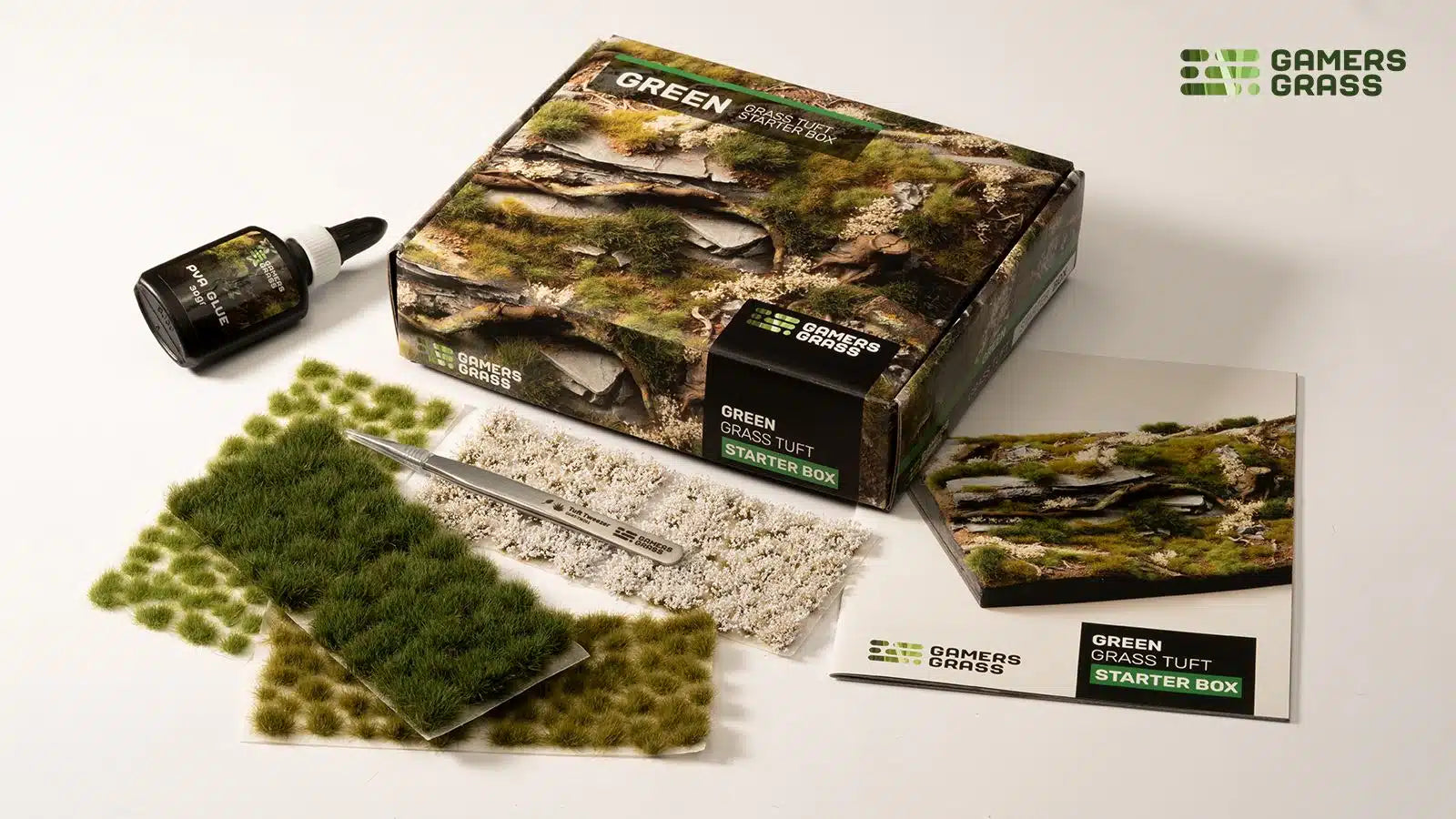 Tuft Starter Box - Green Grass