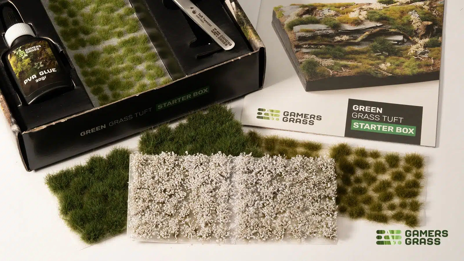 Tuft Starter Box - Green Grass