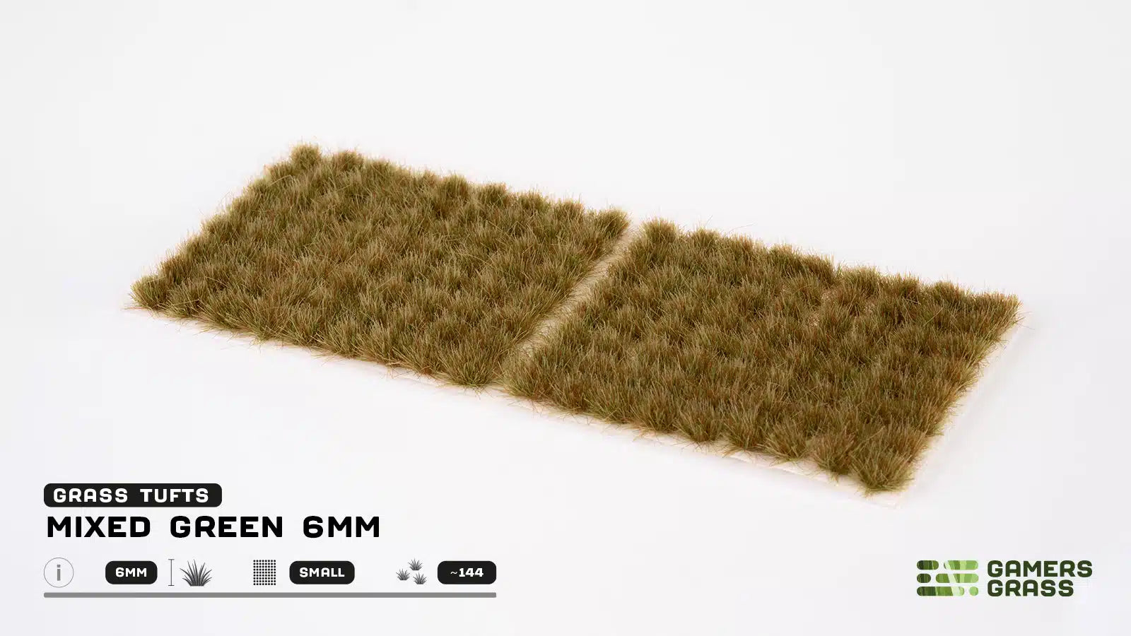 Gamer's Grass 6mm Mixed Green Tufts