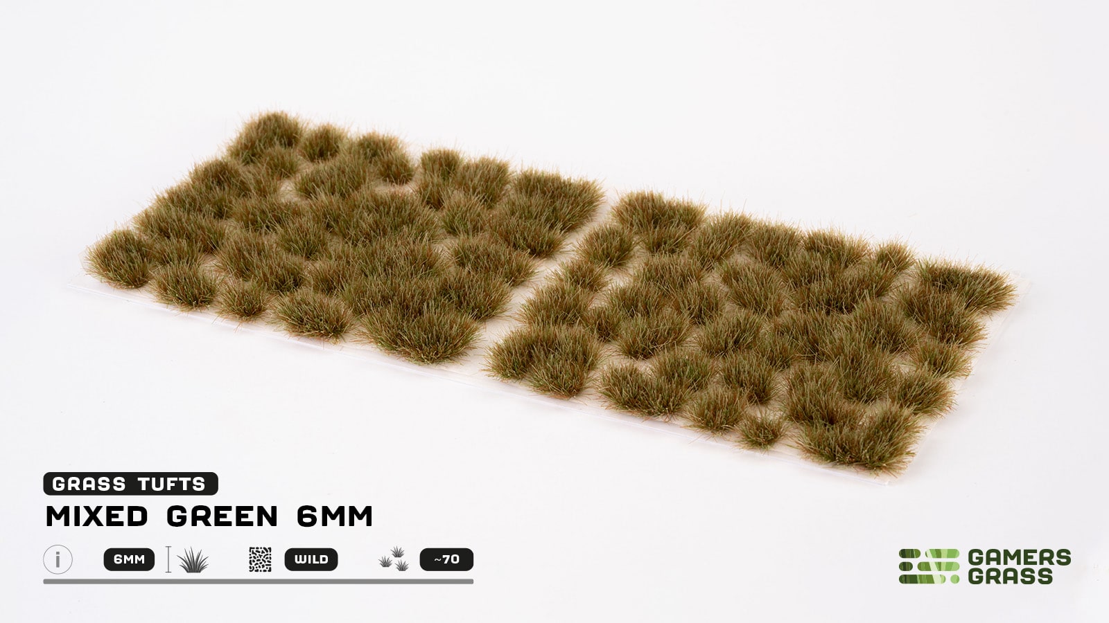 Gamer's Grass 6mm Mixed Green Tufts