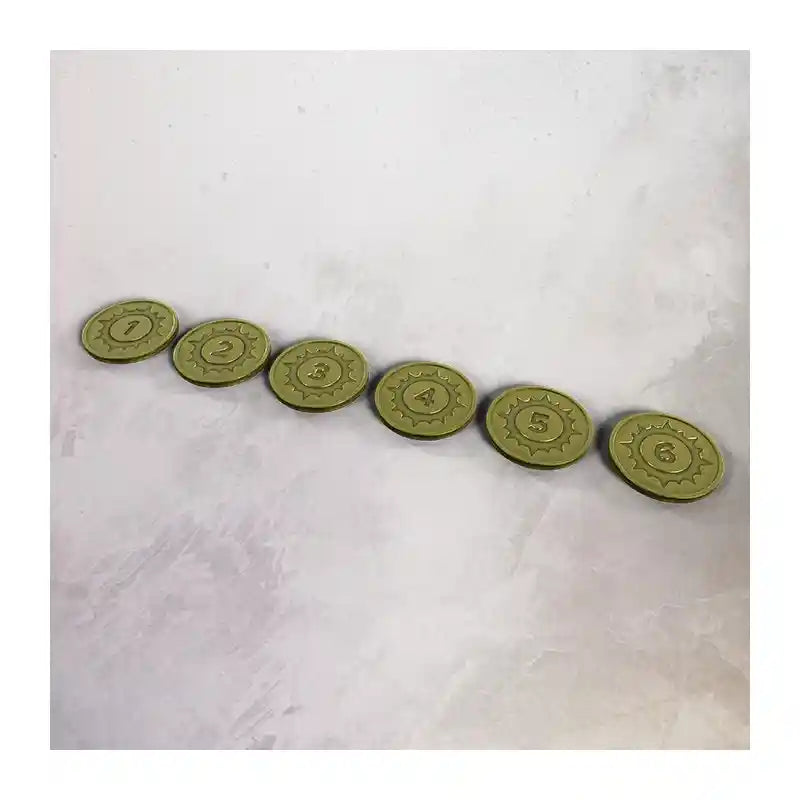 One Page Rules Metal Objective Markers
