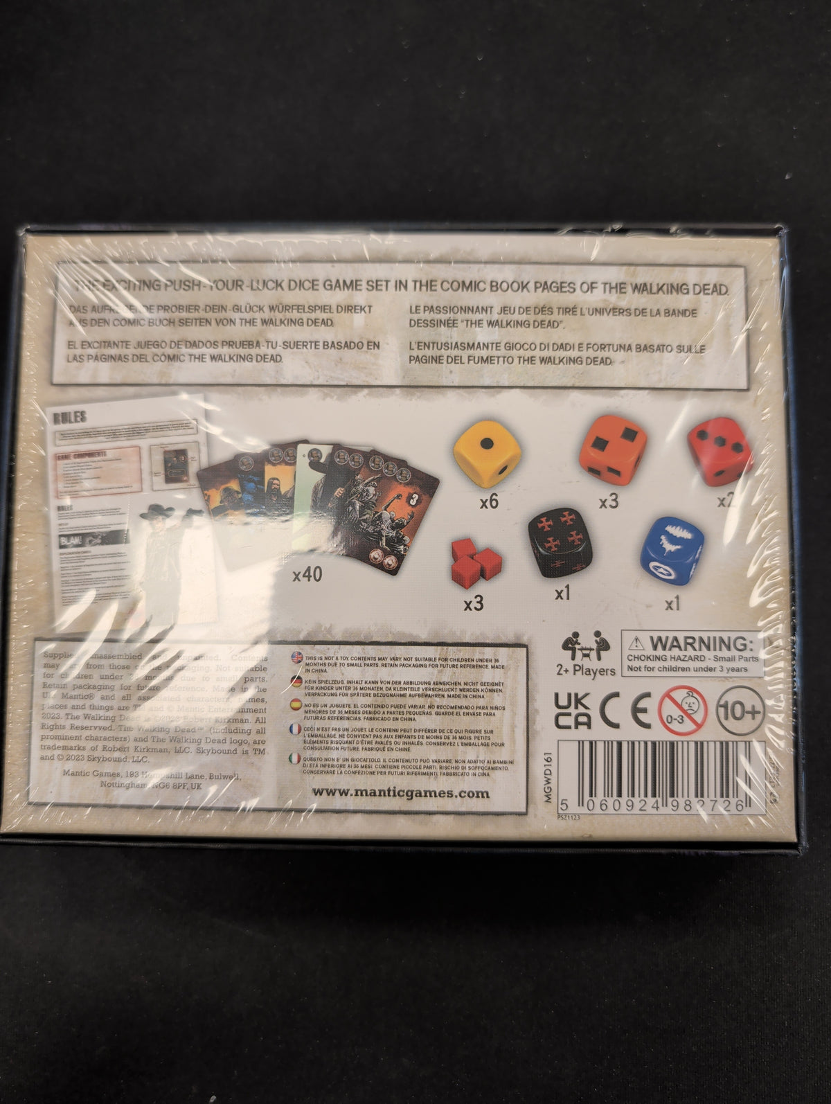 The Walking Dead Dice Game