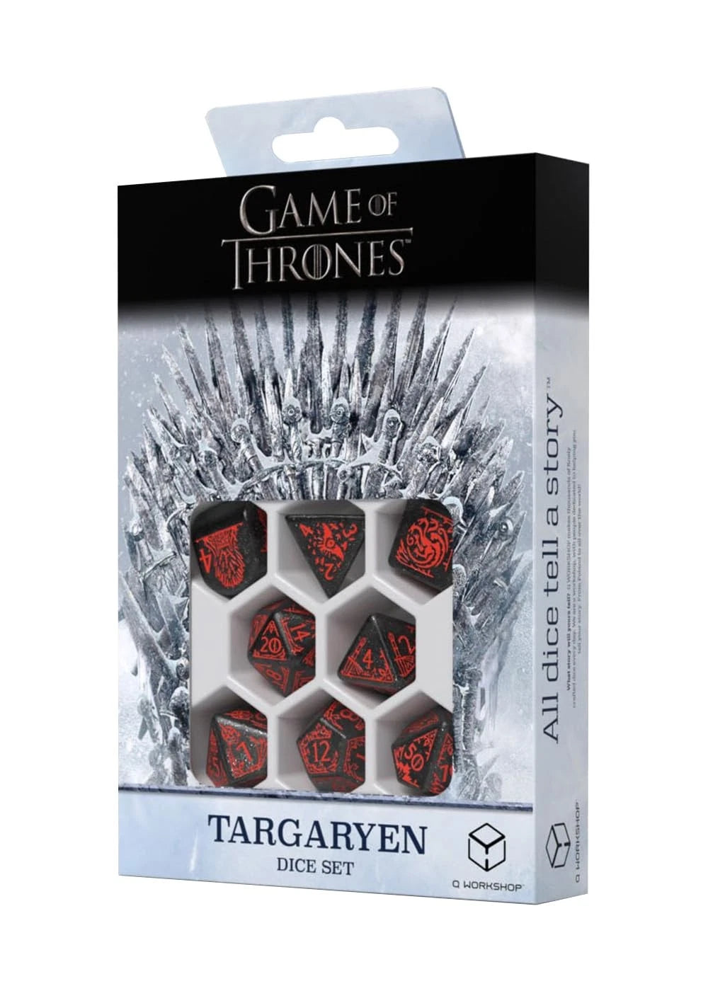 Game Of Thrones Targaryen Dice Set