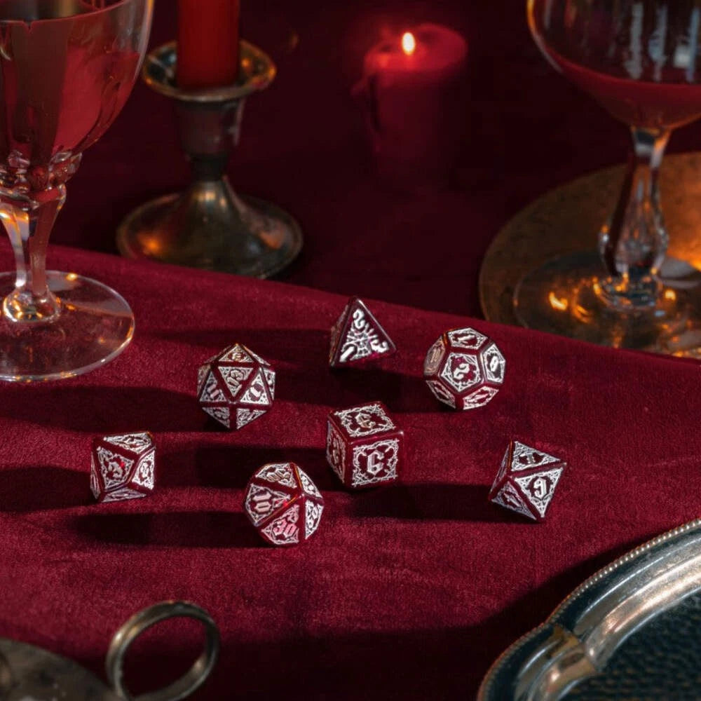 Bloodsucker Red Dice Set