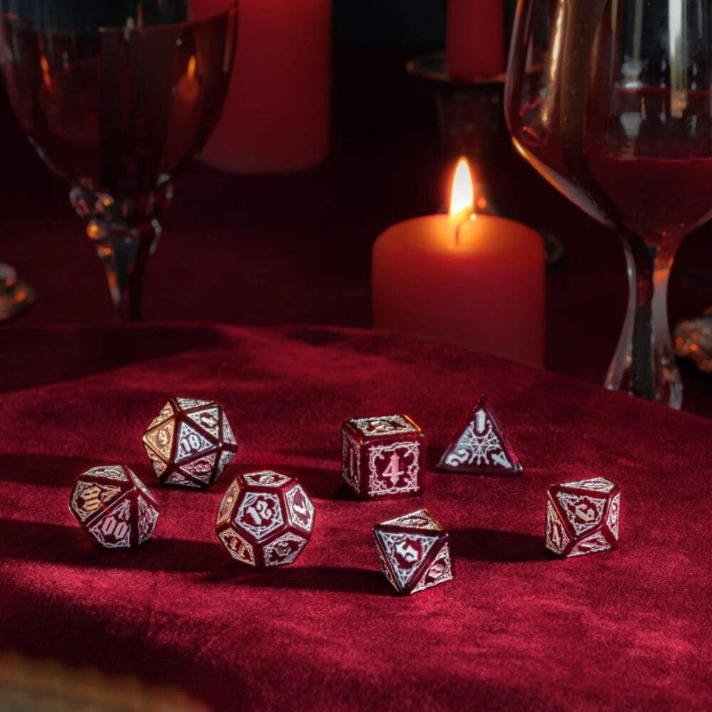 Bloodsucker Red Dice Set