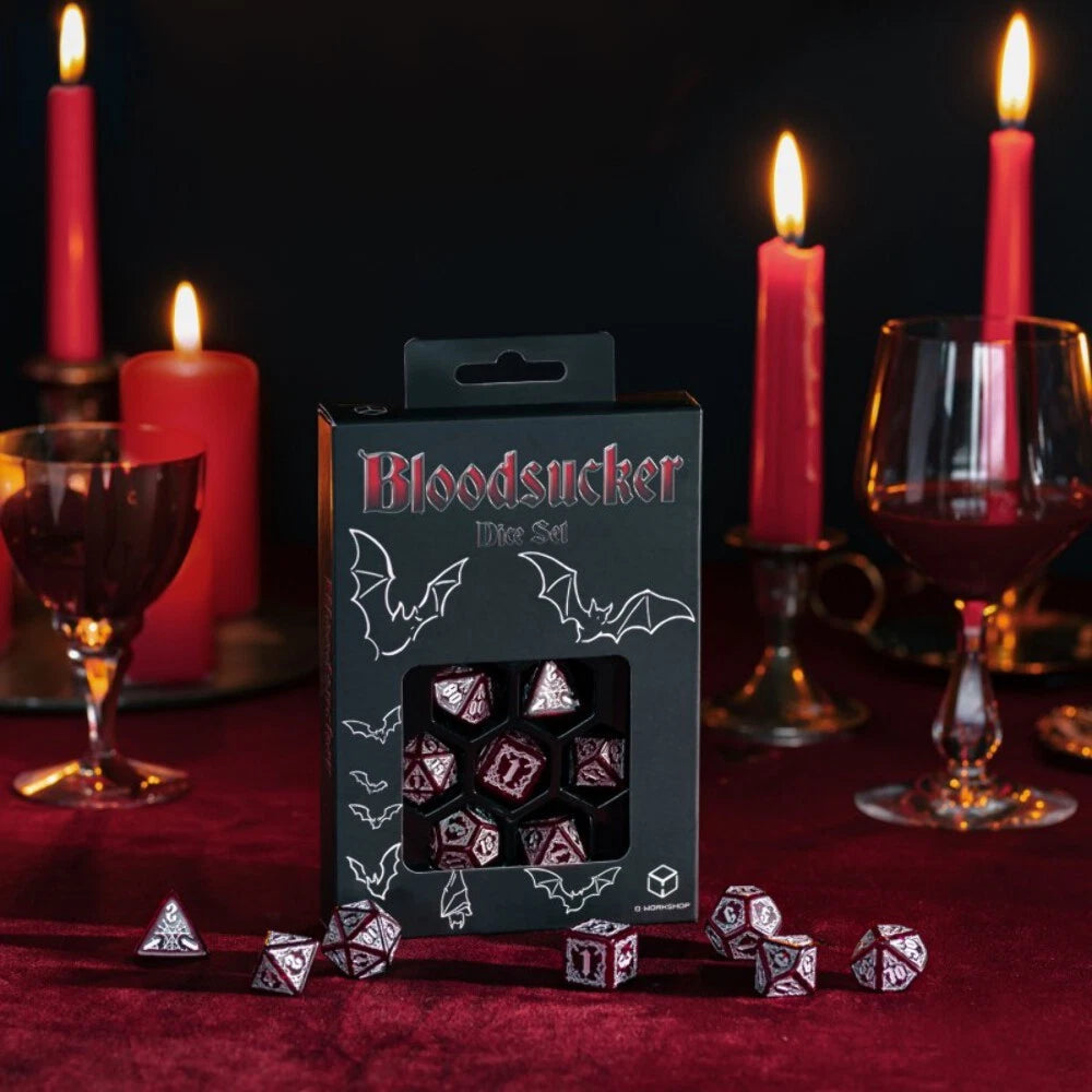 Bloodsucker Red Dice Set