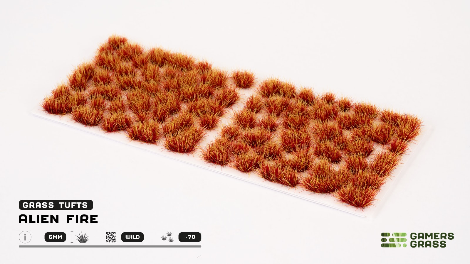 Gamers Grass: Alien Fire Tuft (6mm)
