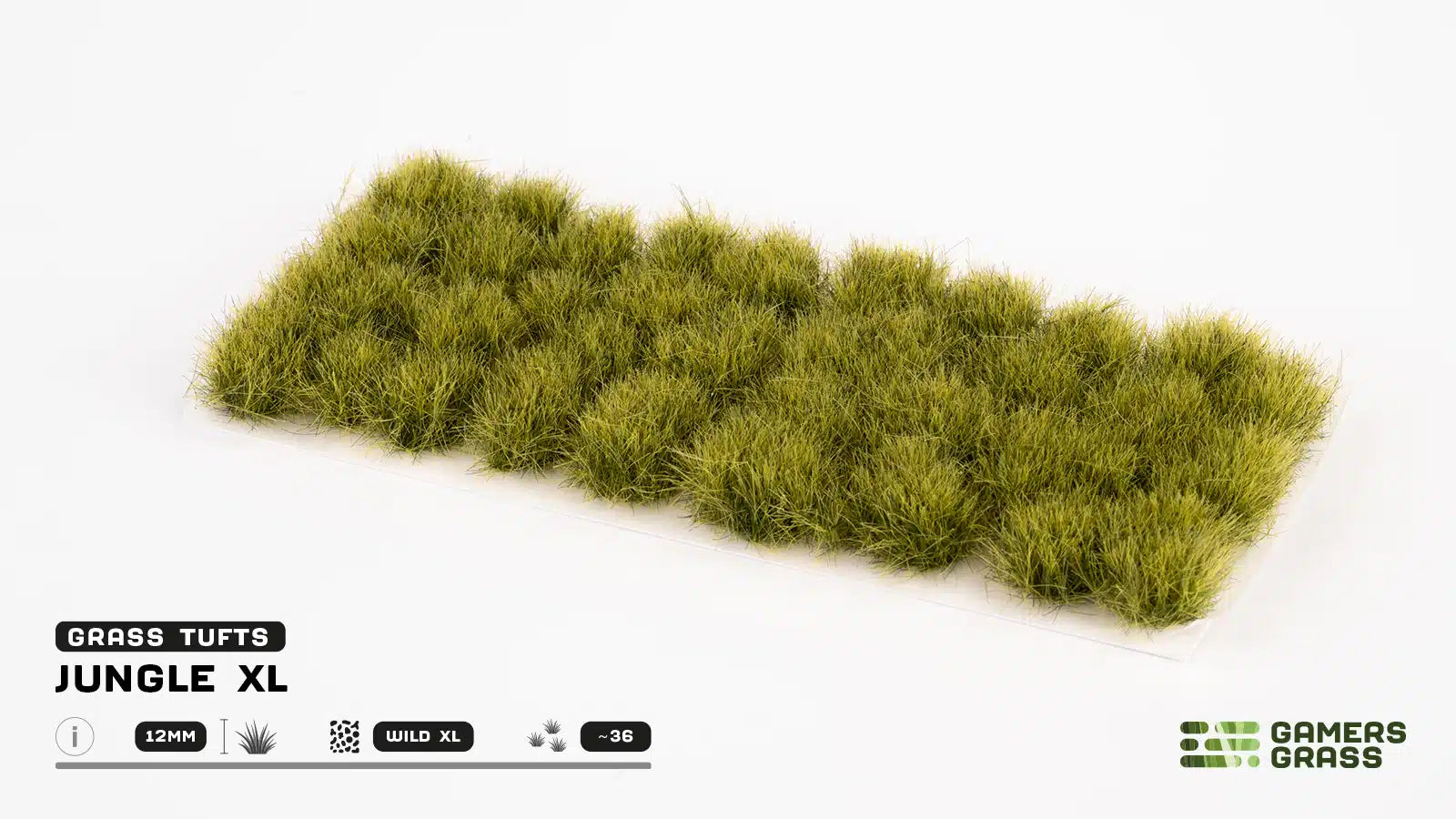 Gamer's Grass Jungle XL Tufts (12mm)