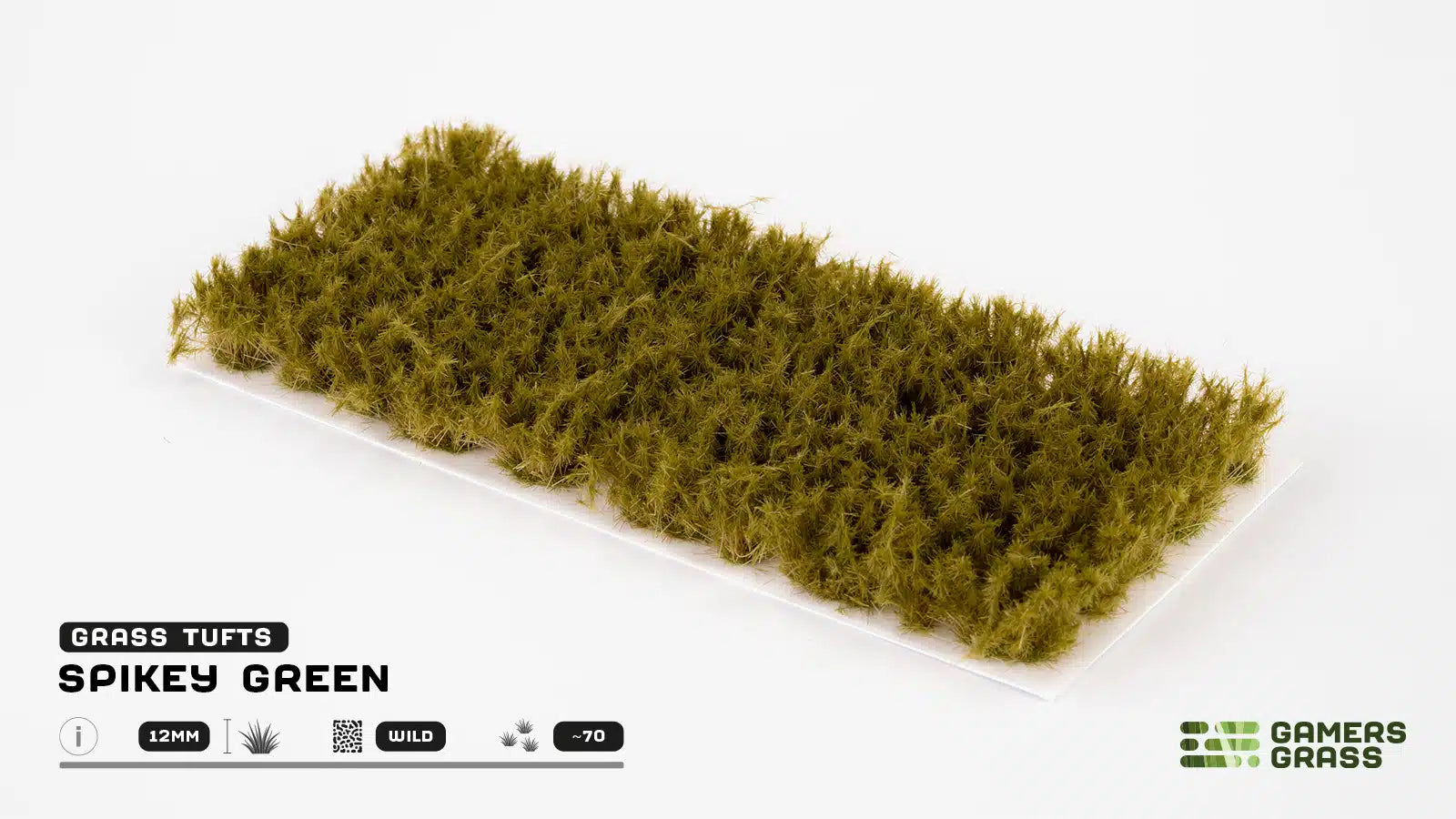 Gamer's Grass Spiky Green Tufts (12mm)