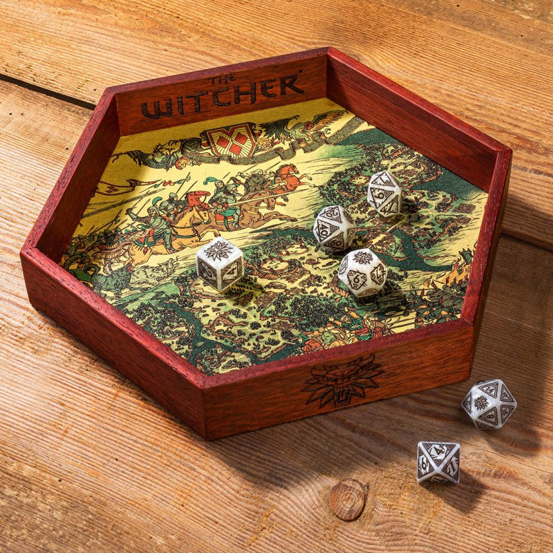 The Witcher Wooden Dice Tray