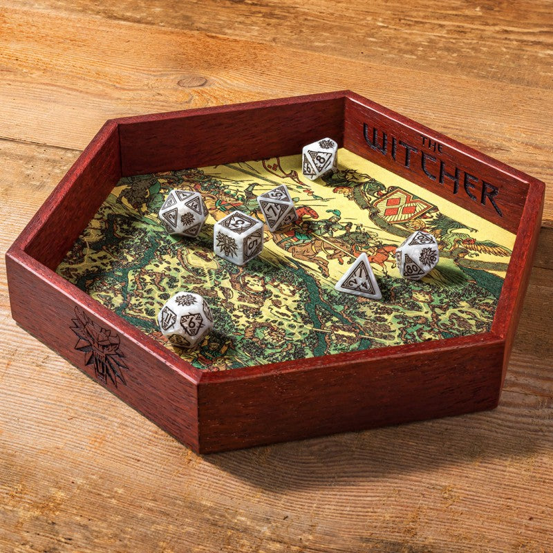 The Witcher Wooden Dice Tray