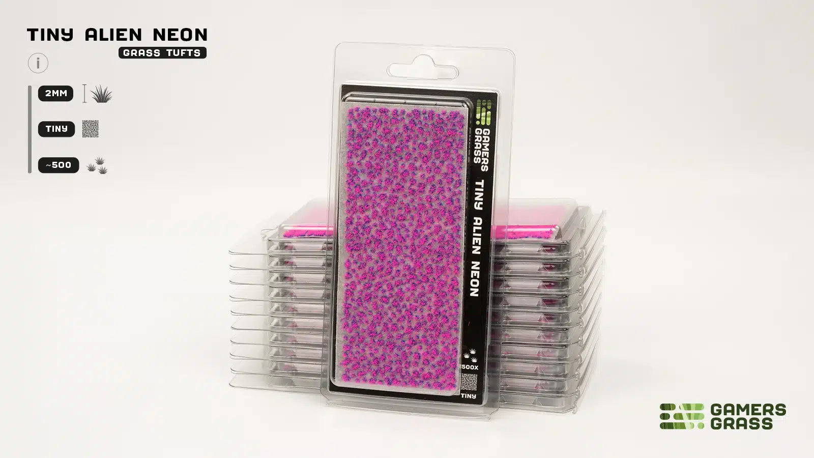 Gamers Grass: Tiny Tufts Neon (2mm)