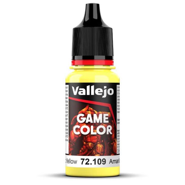 Vallejo Game Color 18ml - Toxic Yellow