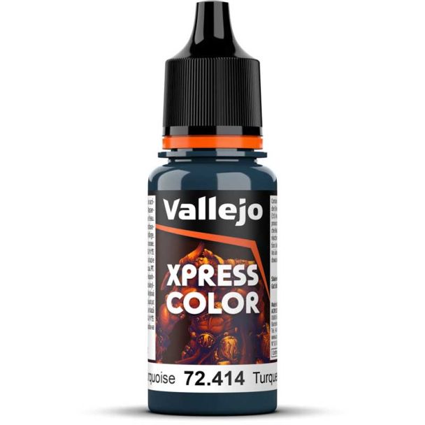 Vallejo Xpress Color 18ml - Caribbean Turquoise