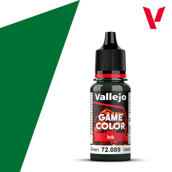 AV Vallejo Game Color 18ml - Game Ink - Green