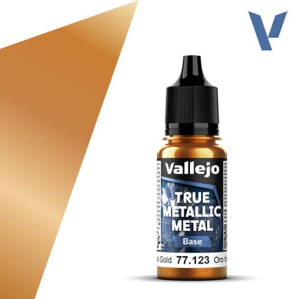 Vallejo TMM Base 123-18ml Imperial Gold Min