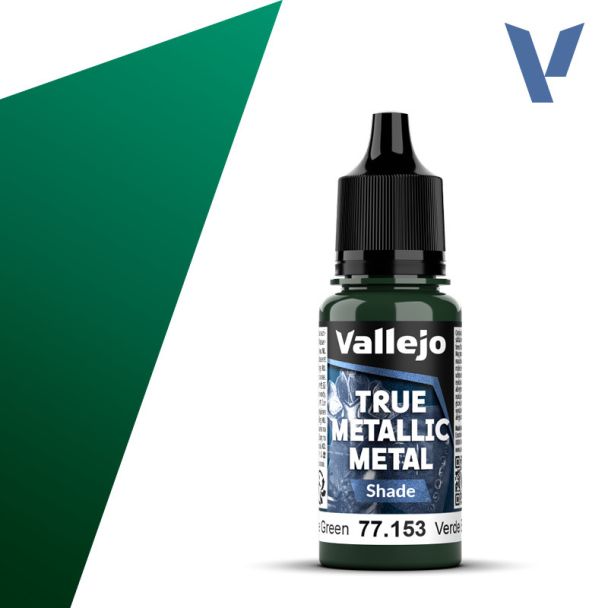 Vallejo TMM Shade 153-18mI Beetle Green