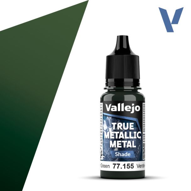 Vallejo TMM Shade 155-18ml Amber Green Min